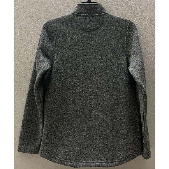 Zyia Women’s Sz Medium Red/Heathered Gray Quilted Ash Cabin Jacket - Picture 3 of 9